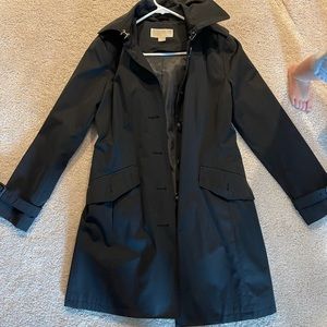 Micheal Kors Rain Jacket with removable hood Navy